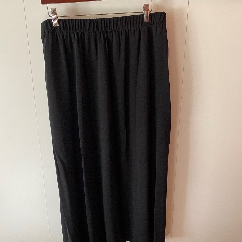 Eileen Fisher 100% Silk Women’s Ankle Skirt